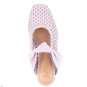 Seychelles Art Deco Mules lavender purple sz 9